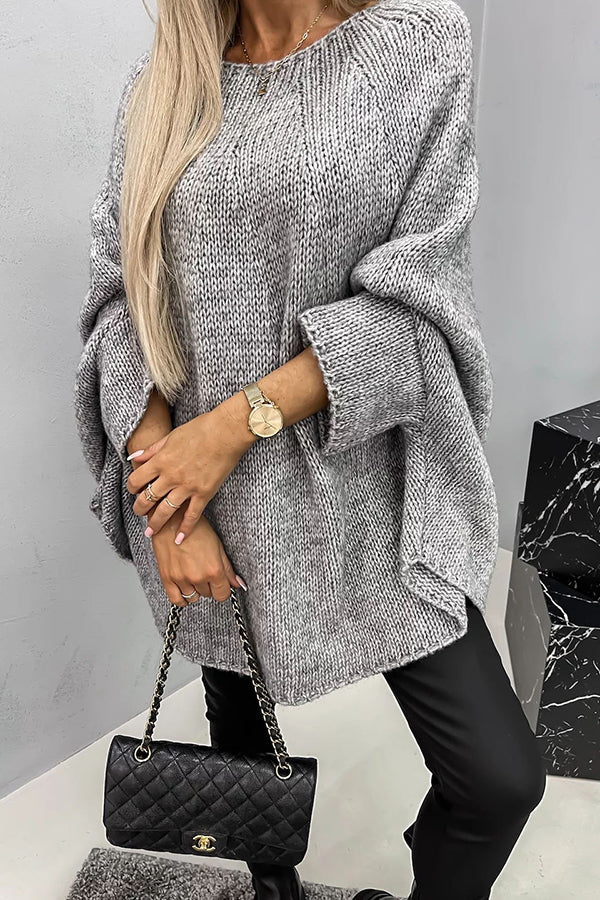 Rosie | Cozy Oversized Textured Knit Sweater