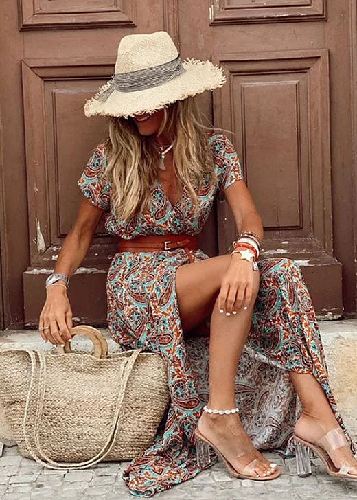 Jasmin | Bohemian Maxi Dress