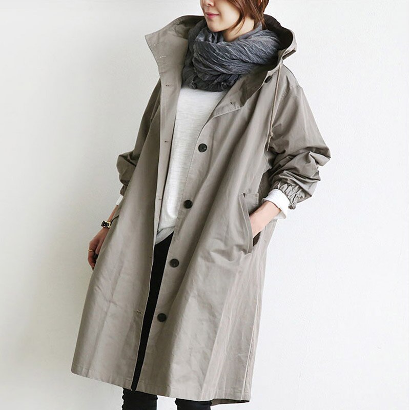 Amara | Lightweight Waterproof Trench Coat