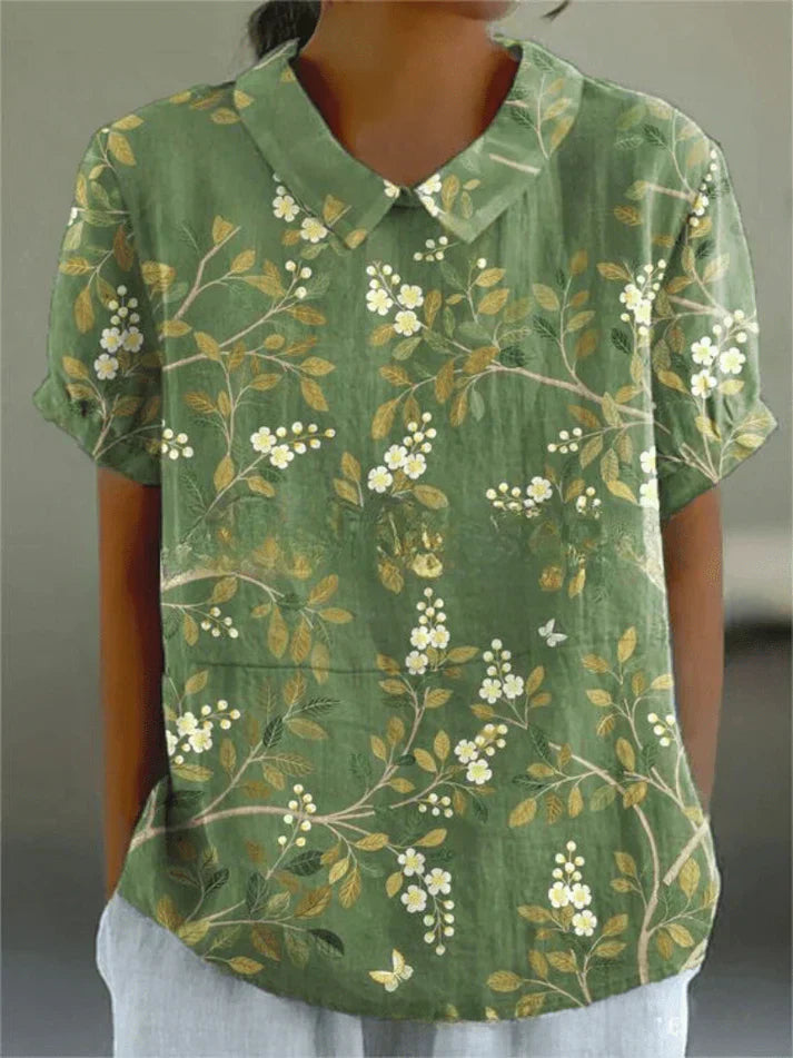 Iviah | Feminine Floral Blouse