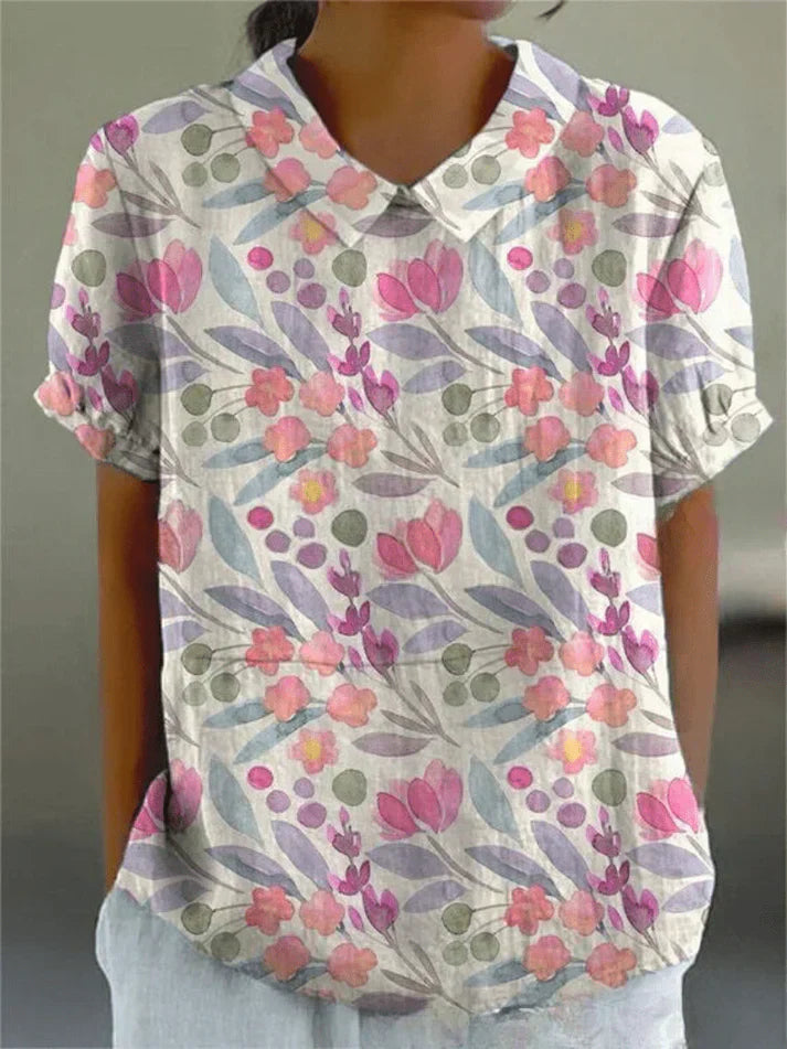 Iviah | Feminine Floral Blouse