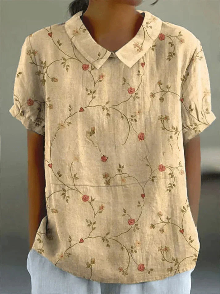 Iviah | Feminine Floral Blouse