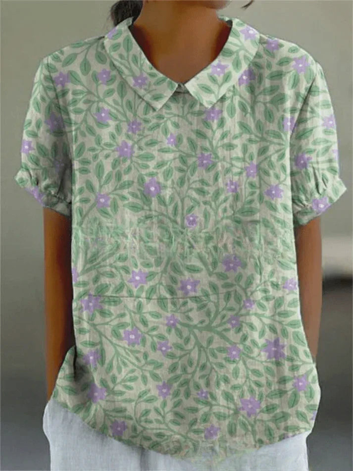 Iviah | Feminine Floral Blouse