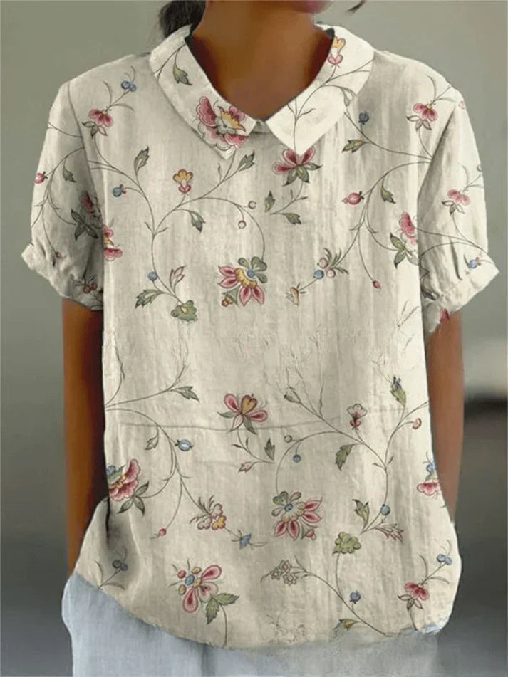 Iviah | Feminine Floral Blouse