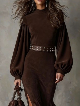 Elsin | Elegant Retro-Inspired Maxi Dress