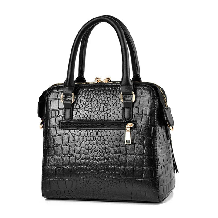 Winona | Luxury Crocodile-Embossed Bag