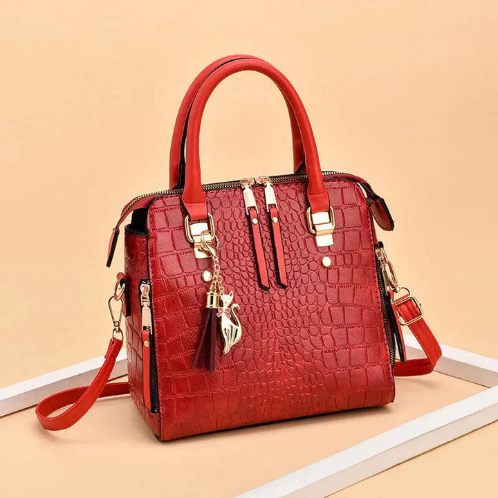 Winona | Luxury Crocodile-Embossed Bag