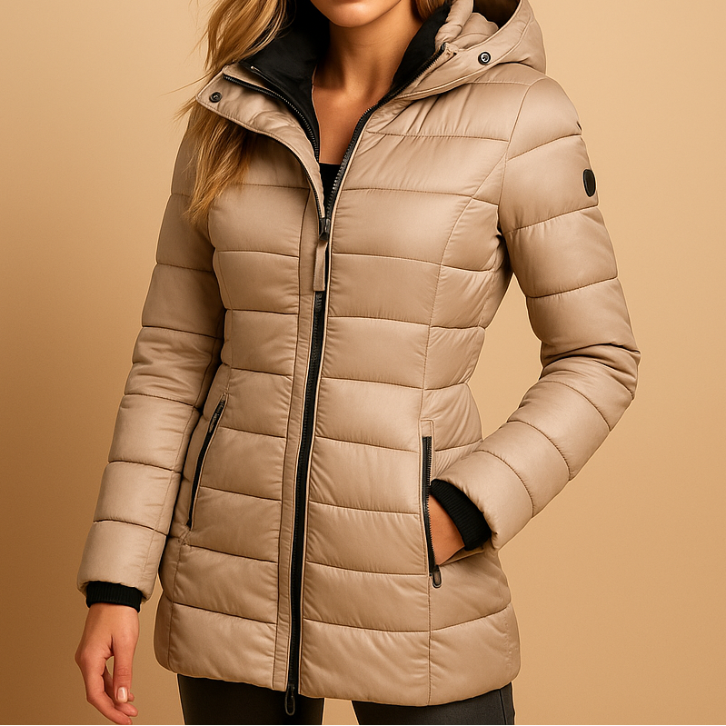 Elize |  Water-Resistant Quilted Lightweight Puffer Jacket