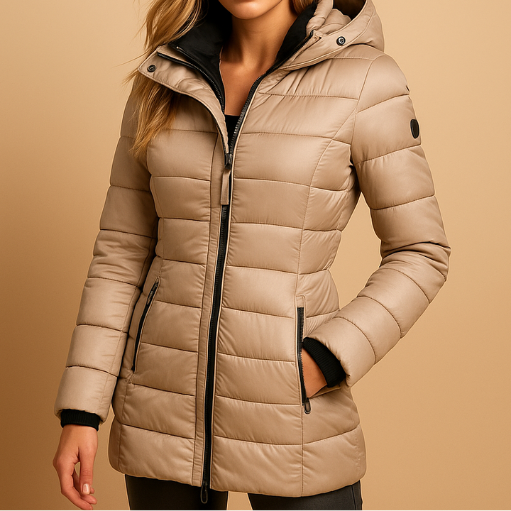 Elize |  Water-Resistant Quilted Lightweight Puffer Jacket
