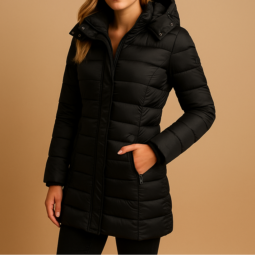Elize |  Water-Resistant Quilted Lightweight Puffer Jacket