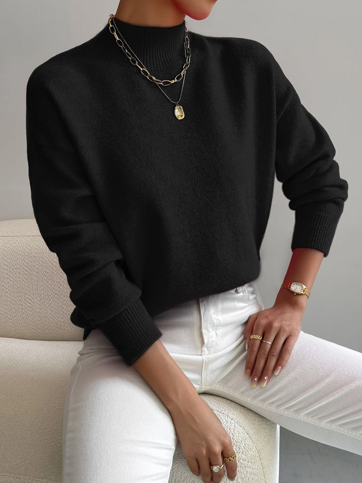 Yvonne | Cozy Elegant High-Neck Sweater