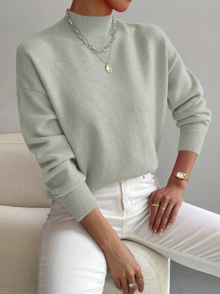Yvonne | Cozy Elegant High-Neck Sweater