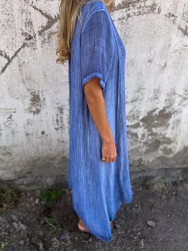 Kathleen | V-Neck Midi Dress