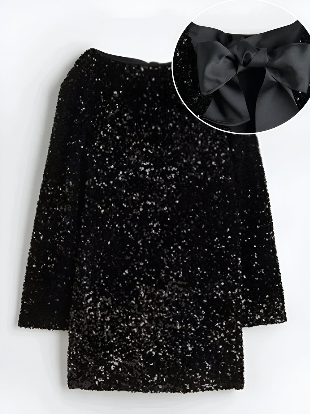 Lisa | Stylish Bow-Accent A-Line Dress