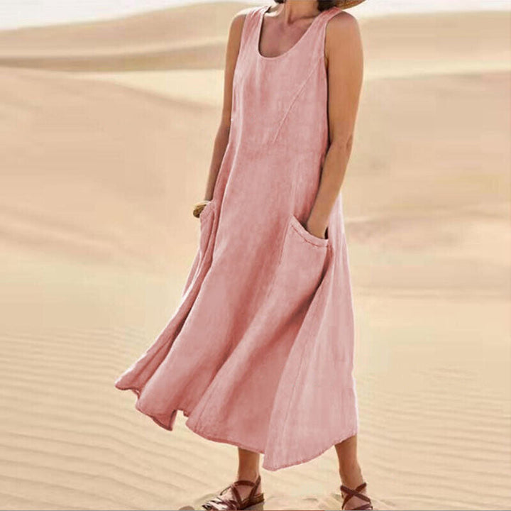 Alana | Sleeveless Midi Dress