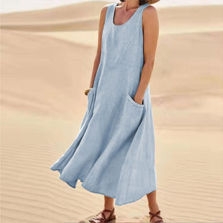 Alana | Sleeveless Midi Dress