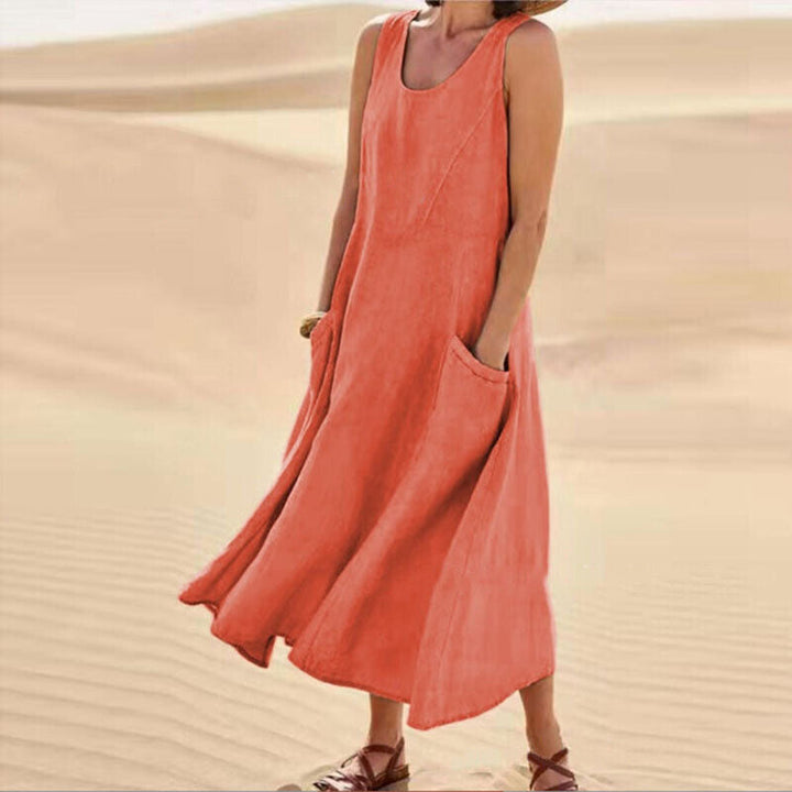 Alana | Sleeveless Midi Dress
