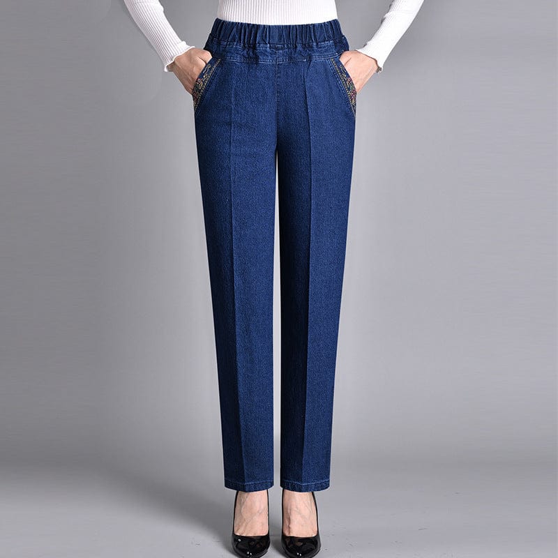 Karina | Elegant High-Waist Stretch Jeans