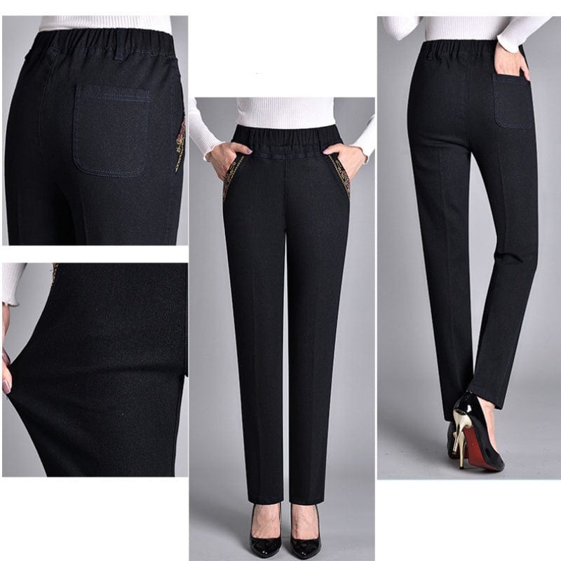 Karina | Elegant High-Waist Stretch Jeans