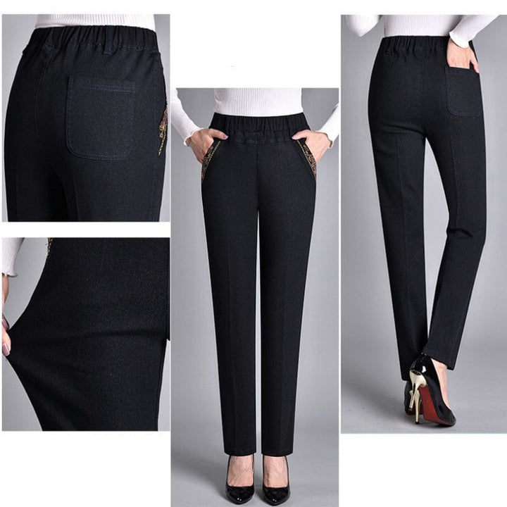 Karina | Elegant High-Waist Stretch Jeans