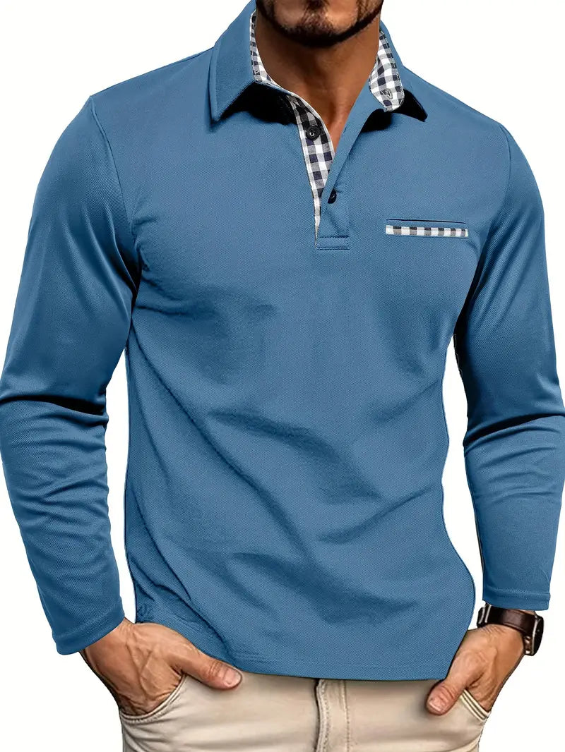Stefan | Classic Soft Long Sleeve Polo
