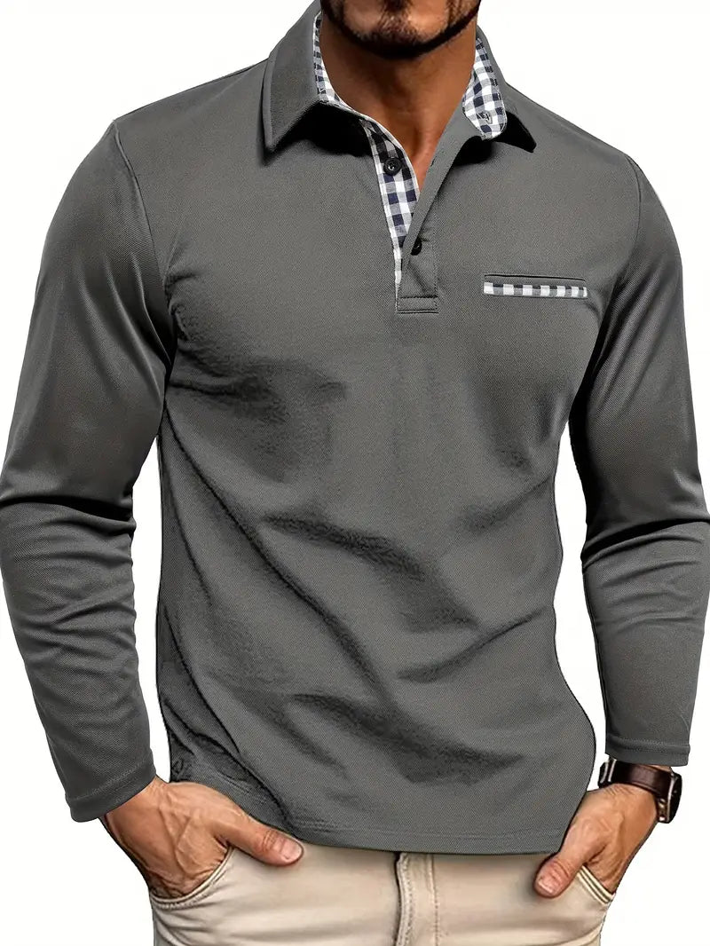 Stefan | Classic Soft Long Sleeve Polo
