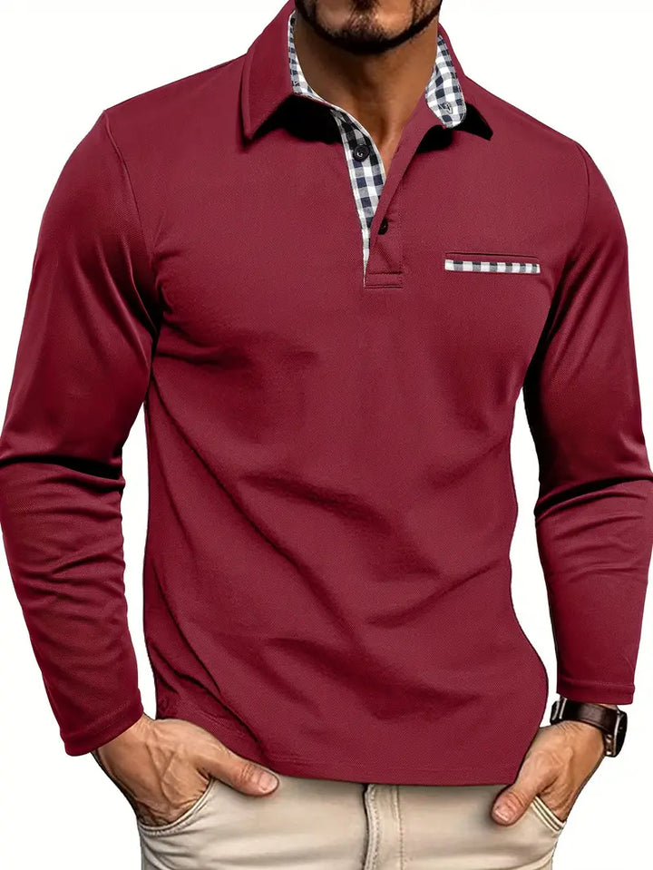 Stefan | Classic Soft Long Sleeve Polo