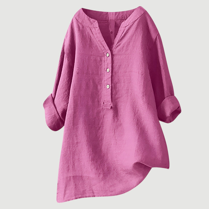 Mabelle | Breezy Button-Up Shirt
