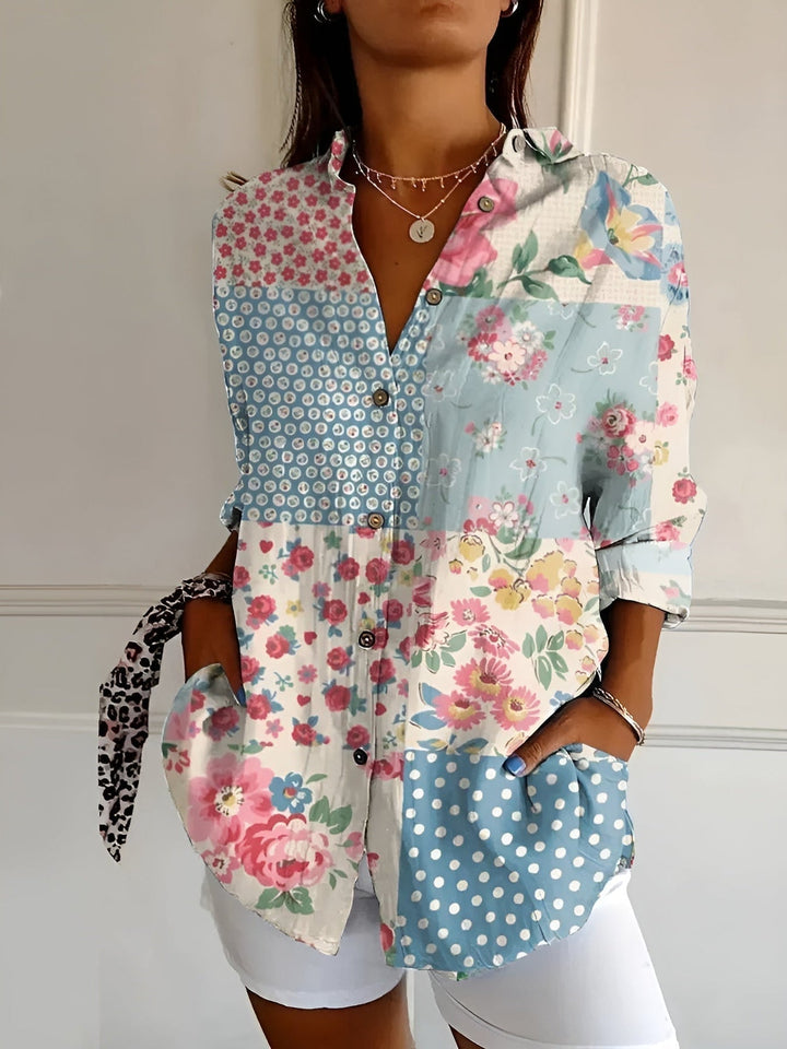 Karen | Casual Printed Blouse