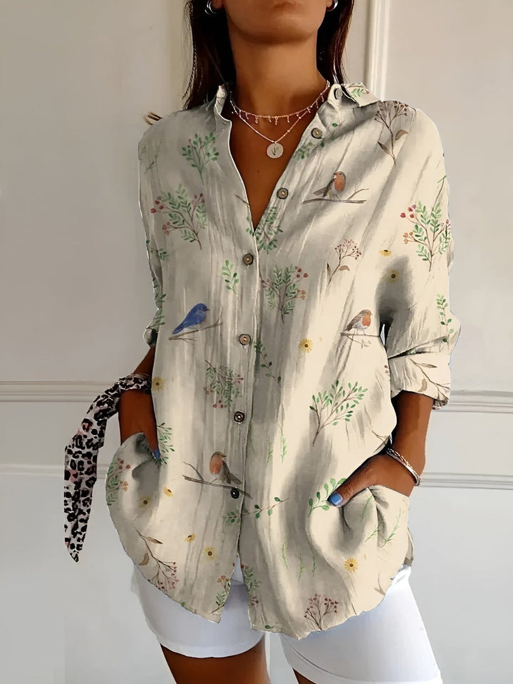 Karen | Casual Printed Blouse