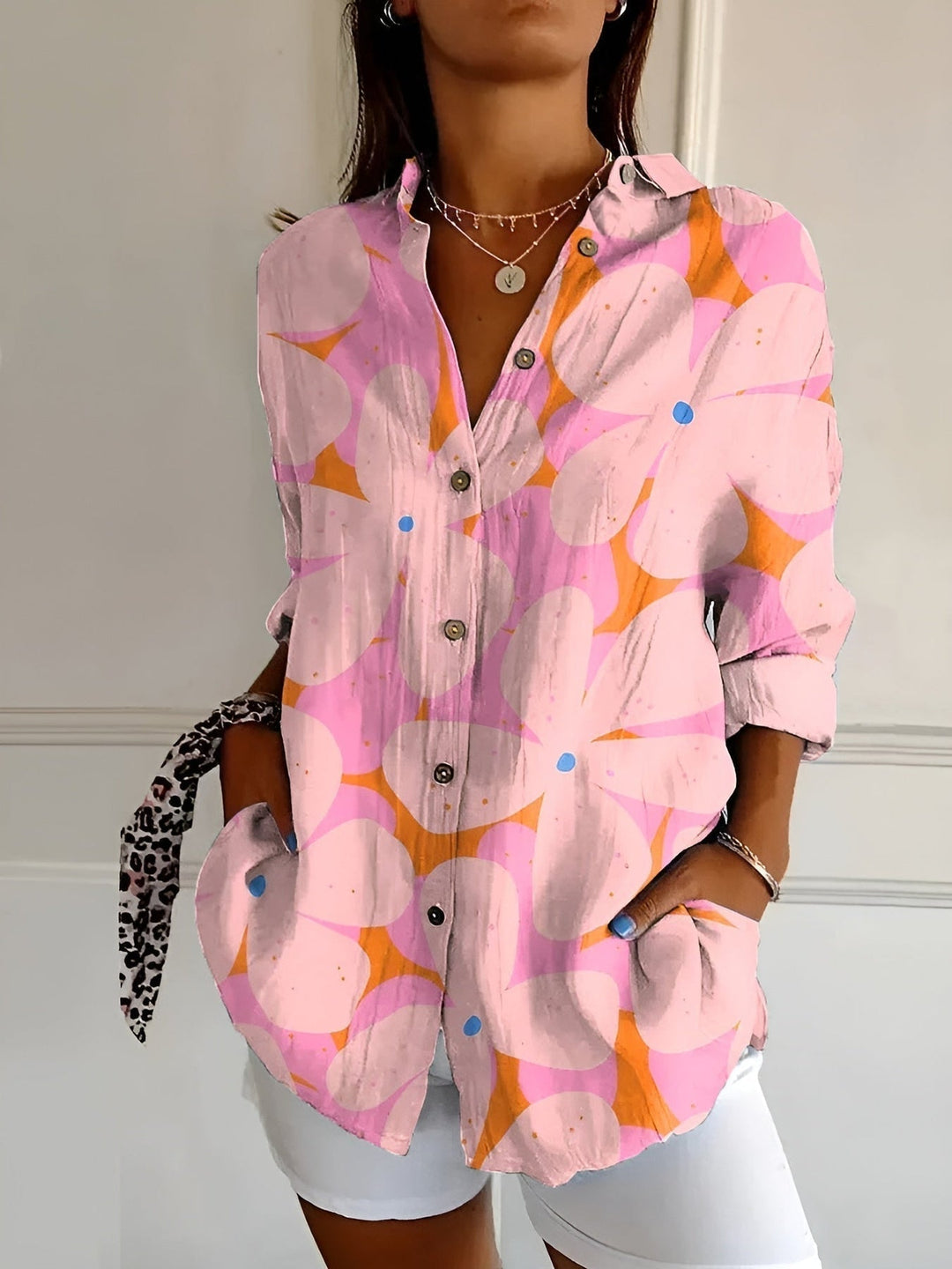 Karen | Casual Printed Blouse
