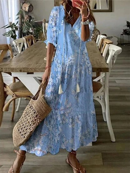 Hannah | Boho Tummy Coverage Dress