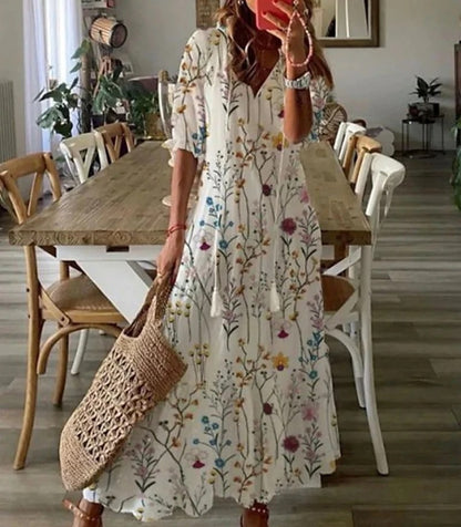 Hannah | Boho Tummy Coverage Dress