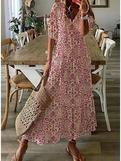 Hannah | Boho Tummy Coverage Dress