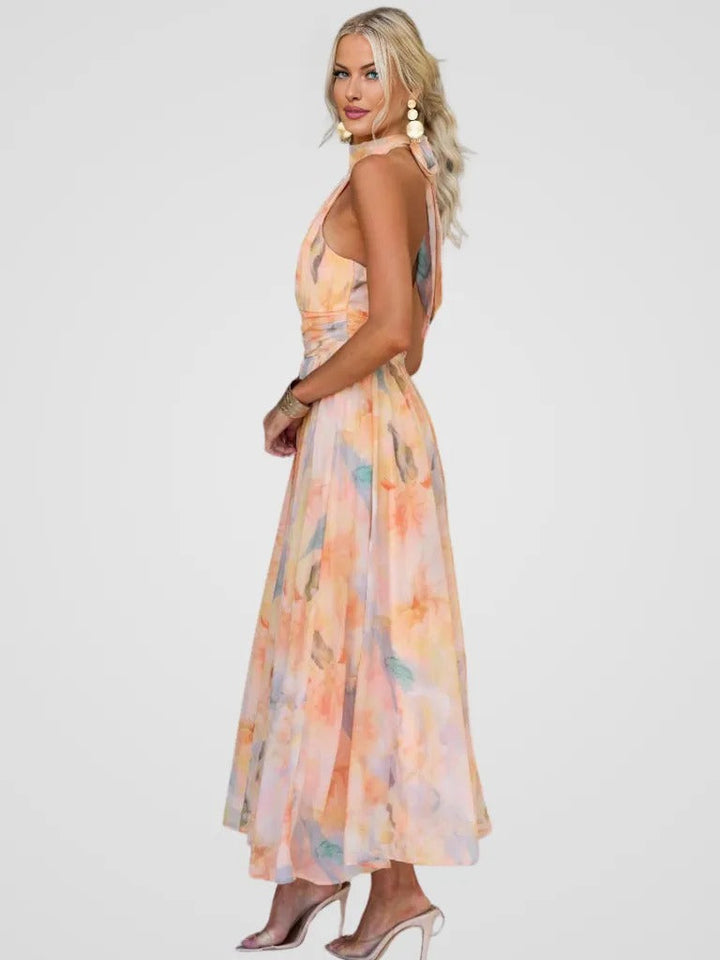 Peachi | Summer Halter Dress